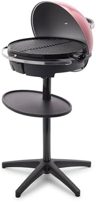 GreenPan 2-in-1 Portable Indoor & Outdoor Standing Electric Grill & Griddle, Cinnamon by GreenPan
