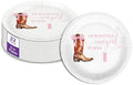 Pink Bows Cowgirl First Birthday - 32 Piece Disposable Party Supplies - Decorations for Girl's 1st Birthday Round Party Plates - Large 9" Paper Plates In Bulk by BirthdayGalore