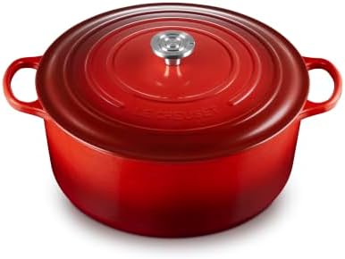 Le Creuset Enameled Cast Iron Round Dutch Oven, 13.25 qt., Cerise/Crucible by Unknown