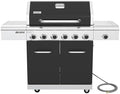 Nexgrill Deluxe 6-Burner Natural Gas Grill, Side Burner and Griddle Insert by Nexgrill