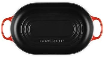 Le Creuset Enameled Cast Iron Oval Bread Oven, 11.5 inch, Cerise - Image 3