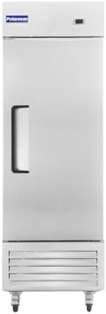 27" W Commercial Refrigerator Single Door 19 Cu.ft Commercial Fridge Fan cooling Stainless Steel Reach-in Refrigerator with Digital Thermostat for Restaurant, Bar, Commercial Use, etc - Image 7