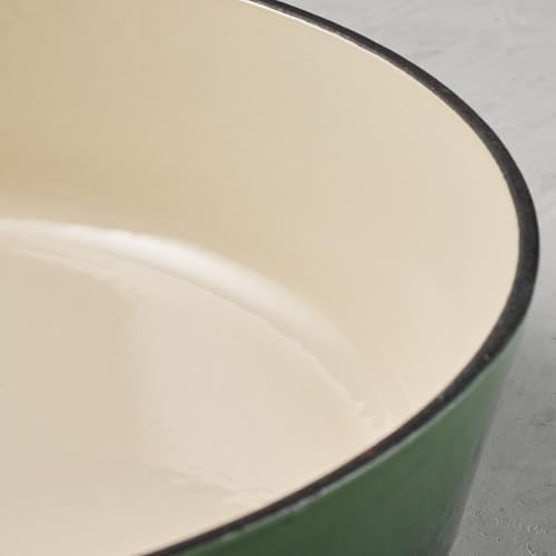 Tramontina Bestow Enameled Cast Iron 5.5-Qt Round Dutch Oven Pot with Lid - Image 4