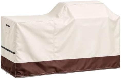 110 Inch Island Grill Cover - Extra Large Outdoor BBQ Island - 600D by UNARK