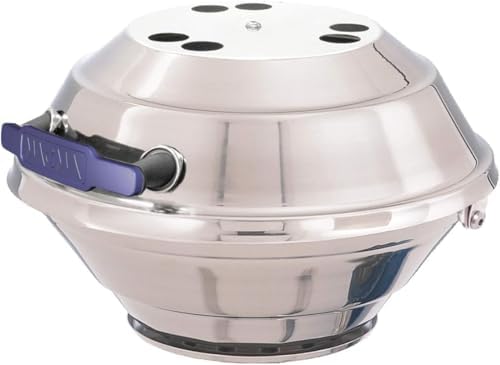 Magma A10-205 Marine Kettle Gas Boat Grill, Original Size (15"), Portable by MagmaProducts