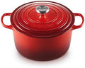 Le Creuset Enameled Cast Iron Signature Deep Round Oven, 6.5 qt., Cerise by Unknown