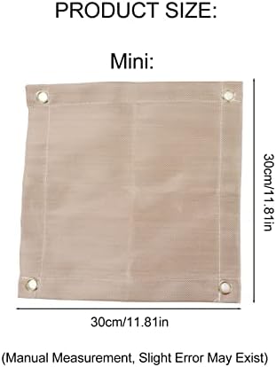 Fire Pit Mat 11.8 x 11.8in Fireproof Blanket Under Grill Mat - Image 2