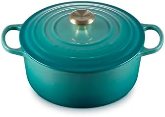 Le Creuset Enameled Cast Iron Round Dutch Oven, 5.5 qt., Riviera by Unknown
