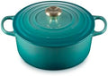 Le Creuset Enameled Cast Iron Round Dutch Oven, 5.5 qt., Riviera by Unknown