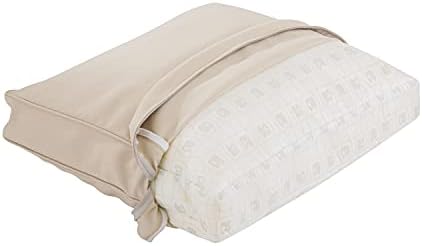 Classic Accessories Montlake FadeSafe Patio Lounge Chair/LoveSeat Back Cushion, 25 x 18 x 4 Inch, Antique Beige, Patio Furniture Cushions - Image 5