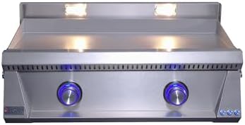 Commercial Series 75mm Gas Griddle with 3mm Plate by Le Griddle by Unknown
