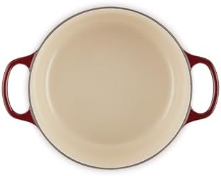 Le Creuset Enameled Cast Iron Round Dutch Oven, 4.5 qt., Garnet - Image 3