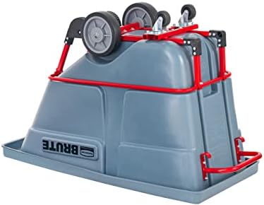 Rubbermaid Brute Tilt Dump Truck/Trash Cart/Garbage Collection/Recycling, 0.5 Cubic Yard, Standard Duty, 1,400 lbs., Gray, Distribution Centers/Warehouse/Manufacturing/Stadiums - Image 5