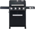 Monument Grills Mesa Series, 4+1 Outdoor Barbecue Stainless Steel 4 Burners & 1 Side Burner Propane Gas Grill, 52,000 BTU Patio Garden Barbecue Grill with Knob Controls, Mesa425, Black by MonumentGrills