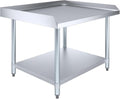 36" x 30" Stainless Steel Equipment Stand with Undershelf NSF by ExpressKitchQuip