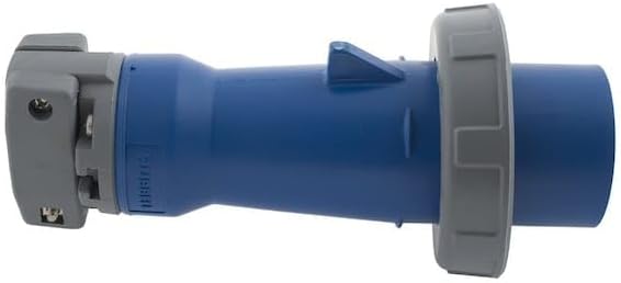Hubbell HBL330P6W Pin and Sleeve IEC Plug, 2 Pole, 3 Wire, 30 amp, 250V, Watertight - Image 2