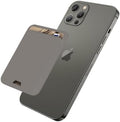 iLodn Magnetic Wallet Compatible with MagSafe for iPhone 17 16 15 14 13 12 Pro Max Air Plus Model, Mag 3 Safe Card Holder Stick on Accessories for Cell Phone & Case, Gray by iLodn