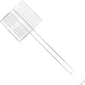 Coghlan's Broiler for Camping and Outdoor Grilling – Hinged Chrome-Plated Basket with Locking Handle, Ideal for Portable Cooking and Barbecue Over Open Fires by Coghlans