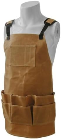 Waterproof Canvas Tool Apron with Adjustable Strap by USHOBE