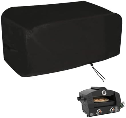 Pizza Oven Cover for Blackstone Tabletop Oven with 15" Cordierite Stone by Guisong