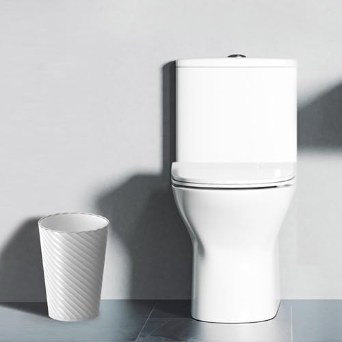 Lysam Bathroom Trash Can 8 Pack, 1.8 Gallon Small Trash Can with Trash Bags - Image 2