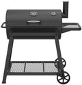 Oklahoma Joe’s Laredo Series 900 Offset Charcoal Smoker and Grill with 916 sq. in. Cooking Area in Black by OklahomaJoes%C2%AE