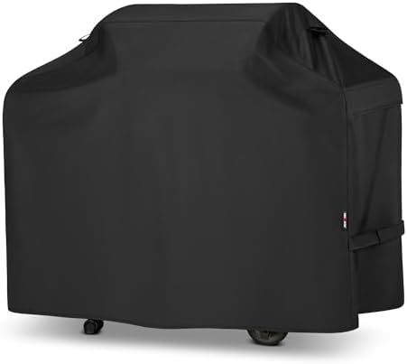 Unicook Waterproof Grill Cover, Heavy Duty Fade Resistant, 60 Inch, Black by UNICOOK