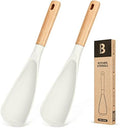 Badiano Silicone Cooking Spoon for Nonstick Cookwares, Multi-function,11.4" by BADIANO
