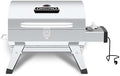 GrillPro 201119 GrillPro Table Top Portable Electric Grill in Stainless Steel by GrillPro