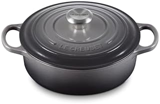 Le Creuset Enameled Cast Iron Round Wide Dutch Oven, 3.5 qt., Oyster by Unknown