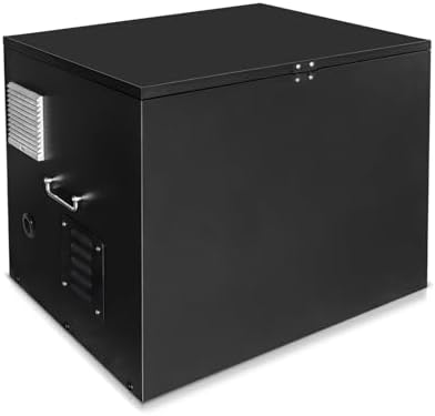Lockable Generator Box for Outside/RV/Truck/Trailer, Outdoor Generator Shed Storage Box Quiet Enclosure (30"x22"x24") by peastorm