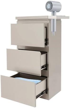 Outdoor Kitchen Drawers18 W x 32.7" H x 11.8" D Flush Mount Access 3-Drawer BBQ Stainless Steel Drawers BBQ Island Drawers for Outdoor Kitchens or BBQ Island Patio Grill Station (Silver/3 Layer) - Image 7