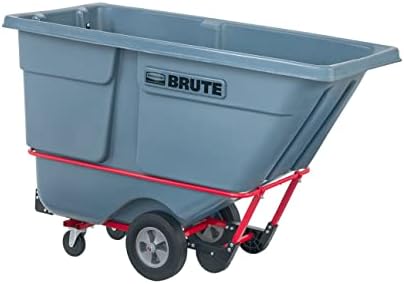 Rubbermaid Commercial Products Tilt Truck, 1 Cu Yd, 1250lbs Cap, Gray by RubbermaidCommercialProducts