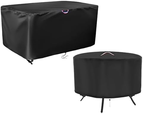 Custom Patio Table Cover, Waterproof Cover for Outdoor Furniture by Agustone