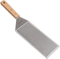 Stainless Steel Metal Griddle 4 x 8 inch Spatula - Spatula Hamburger Turner Scraper - Pancake Flipper - Great for BBQ Grill and Flat Top Griddle - Commercial Grade by Anmarko