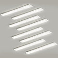 8 Packs 3FT LED Batten Light with 50cm Cable, Ultra-Thin Ceiling Surface Mounted Light, 30W, Day Light 4000K, IP20, LED Ceiling Light Fixture for Garage, Shop, Hallway, Office, Market by colmeguna