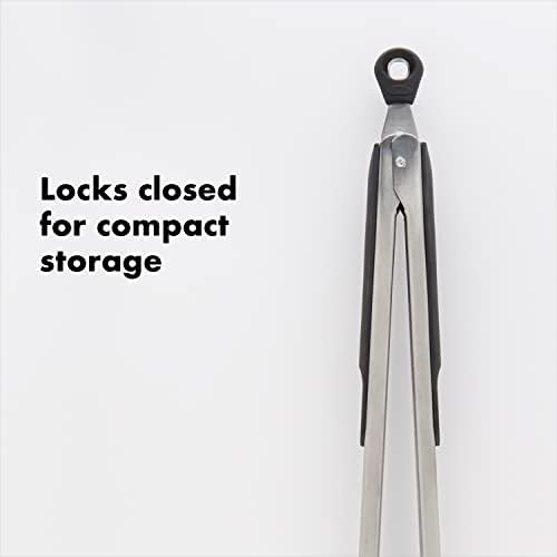 OXO Good Grips 16-Inch Locking Stainless Steel Tongs - Image 5