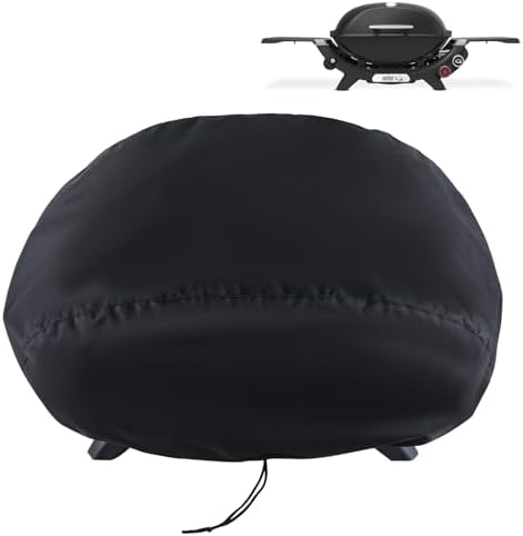 Grill Cover for Weber Q2800N+, Q2000N, Q2200N, Q2600N+ Gas Barbecues by Blackhoso