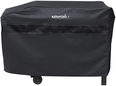 Nexgrill 42-Inch Griddle Cover, Heavy Duty Water Resistant Flat Top Grill Cover with Adjustable Strap and Air Vent, All-Season Outdoor Barbecue Griddle Protection – 700-0785 by Nexgrill