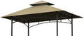 Grill Gazebo Canopy Replacement, 5 x 8 Ft, Khaki by OIPUNSHLE