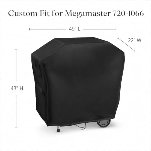 Grill Cover for Megamaster 720-1066 3-Burner, 49" x 20" x 40" - Image 2