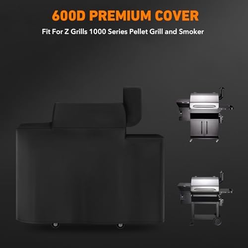 ZBXFCSH Heavy Duty Replacement Grill Cover Compatible with Z Grills 1000 Series 1000D/10002B Pellet Grill and Smoker - Image 2