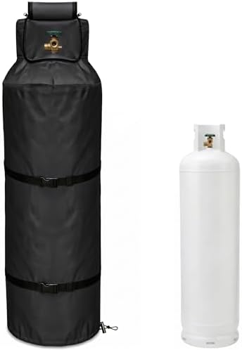 100 lb Propane Tank Cover Waterproof RV Patio Garage Heavy-Duty Tank Guard by Unknown