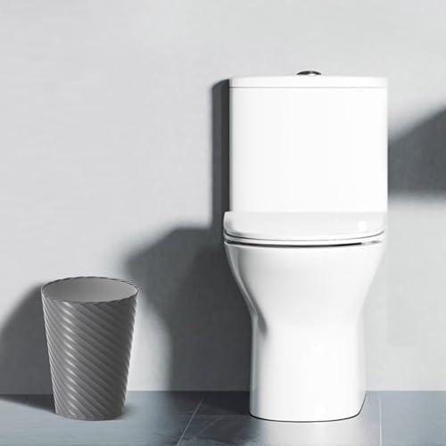Lysam Bathroom Trash Can 3 Pack, 1.8 Gallon Small Trash Can with Trash Bags - Image 2