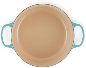 Le Creuset Enameled Cast Iron Round Dutch Oven, 7.25 qt., Caribbean - Image 3