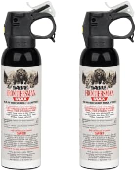 SABRE Frontiersman MAX Bear Spray, EPA Registered for 9 Animal Species by Unknown