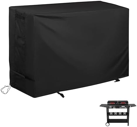 Griddle Cover for BESTFIRE Propane Gas Griddle Charcoal Grill Combo, Flat Grill Cover for BESTFIRE Flat Top Charcoal Gas Grill Combo by Unknown