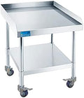 Stainless Steel Rolling Equipment Stand with Wheels (30 x 12) by ExpressKitchQuip