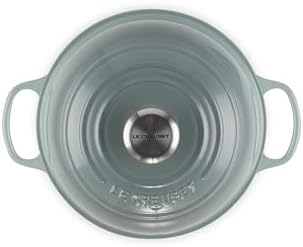 Le Creuset Enameled Cast Iron Round Bread Oven, 9.5 inch, Sea Salt - Image 2