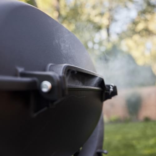 Weber Q 2800N+ Liquid Propane Grill with Stand, Flame Red – Wide 250°–700°F Temp Range with Plus Burner for Searing, Low‑Temp Roasting & High-Dome Lid - Image 5